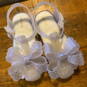Mini Melissa girls sandal NWOT